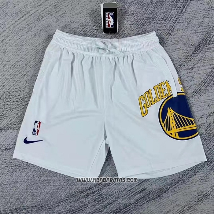 Pantalone Golden State Warriors Big Logo Just Don Blanco